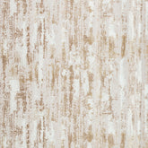 8' x 11' Beige Abstract Washable Non Skid Area Rug